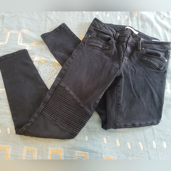 Womens Black Skinny Jeans Size 30 - Picture 3 of 13
